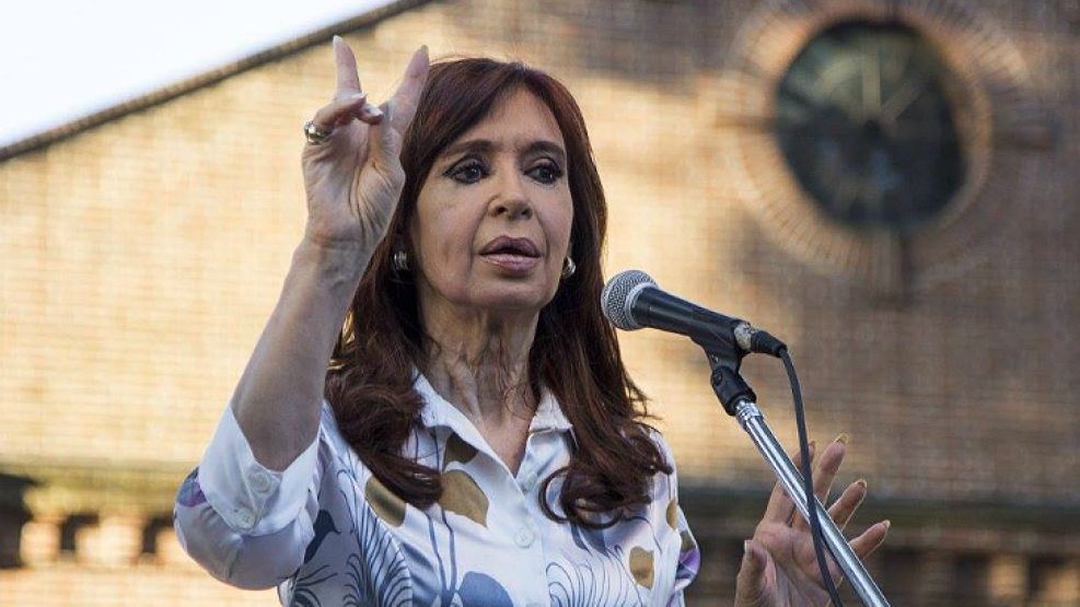 Cristina Fernández de Kirchner, ex presidenta.