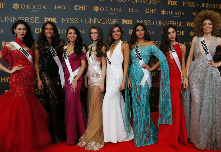 Las impactantes bellezas de las mujeres que compiten por convertirse en la Miss Universo.