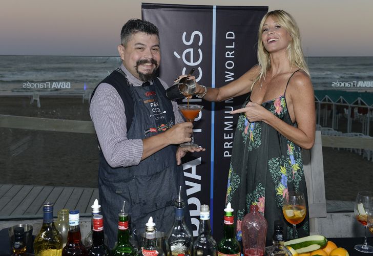 Federico Cuco y Soledad Solaro compartieron una tarde única preparando tragos.