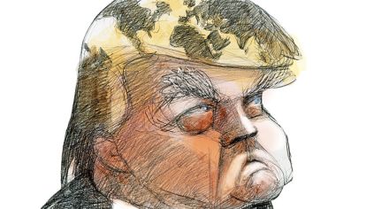 ‘HEMISFIERO’ Donald Trump.