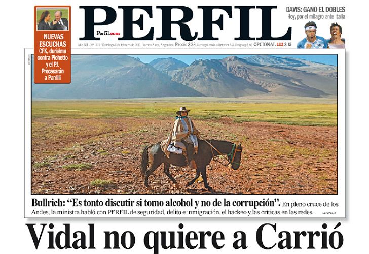 Portada del domingo 5 de febrero