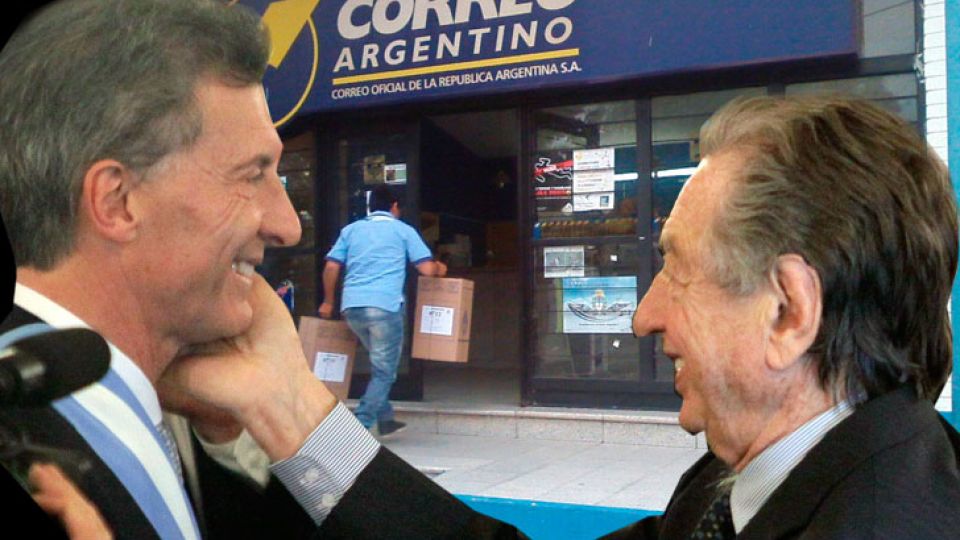 Mauricio y Franco Macri