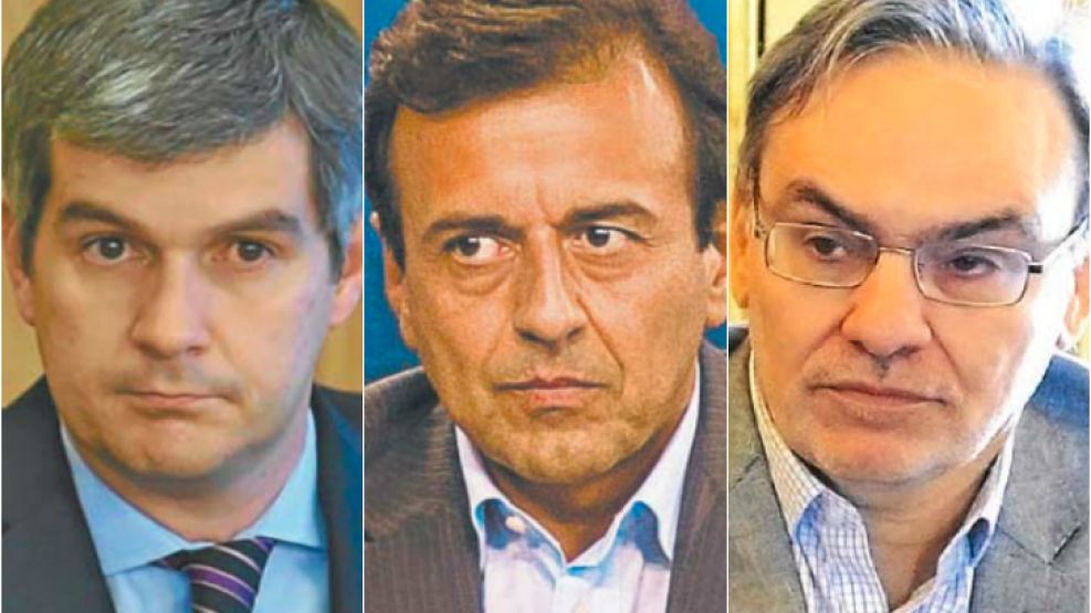 Jefatura de Gabinete: su jefe y sos dos vicejefes: Marcos Peña, Mario Quintana y Gustavo Lopetegui.