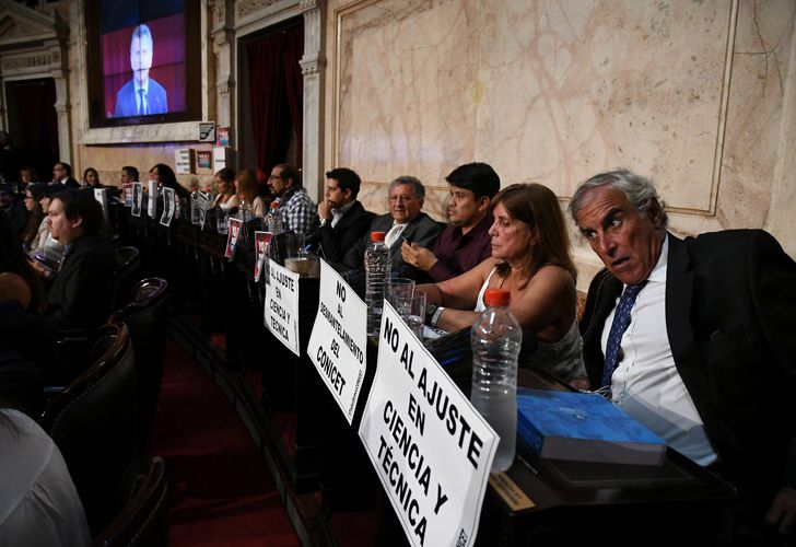 Carteles en el Congreso