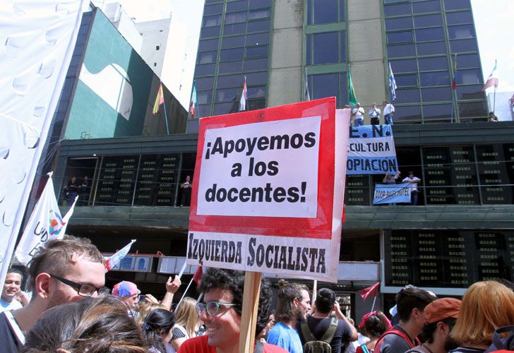 Marcha de los docentes