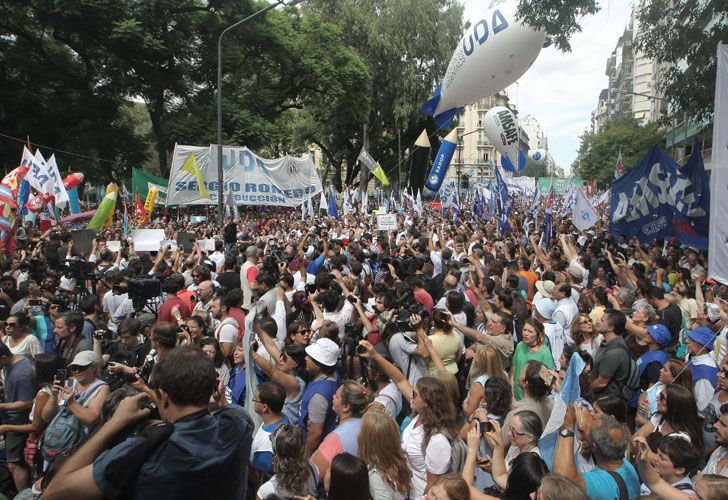 Marcha de los docentes