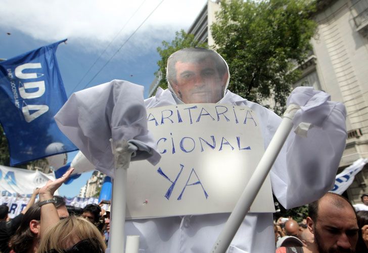 Marcha de los docentes