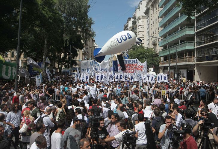 Marcha de los docentes