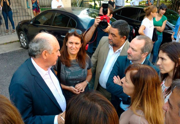 Marcha en apoyo a Florencia y Máximo Kirchner