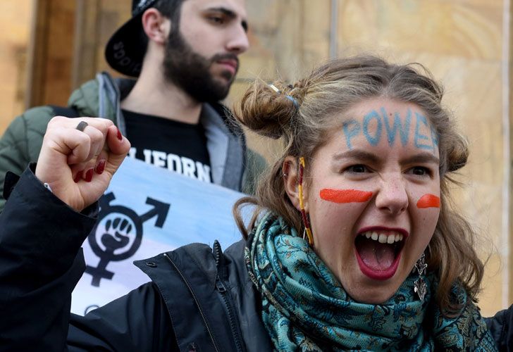 Marcha mundial por el Día de la Mujer