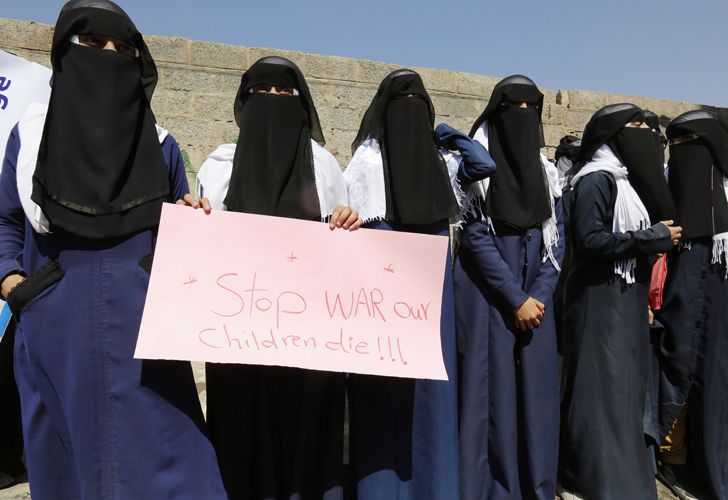 Dia internacional de la mujer. Yemen.