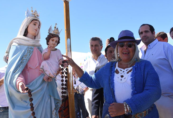 Lilita Carrio en San Nicolás