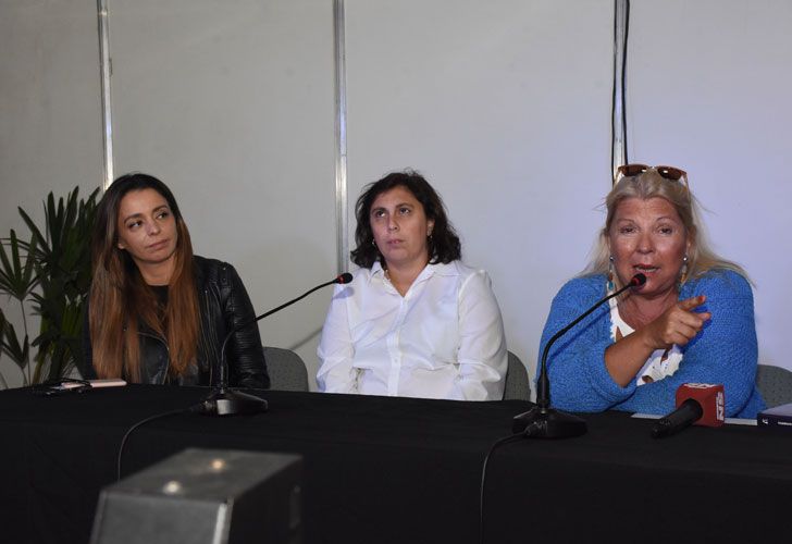 Lilita Carrio en San Nicolás