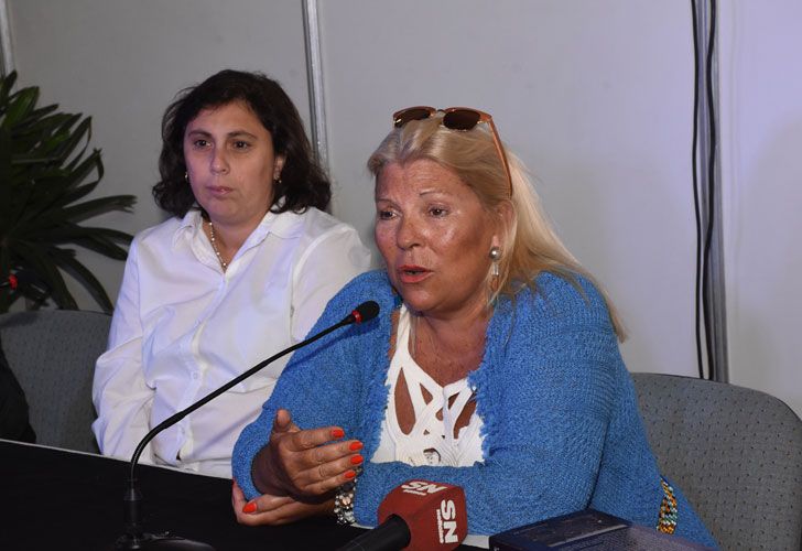 Lilita Carrio en San Nicolás