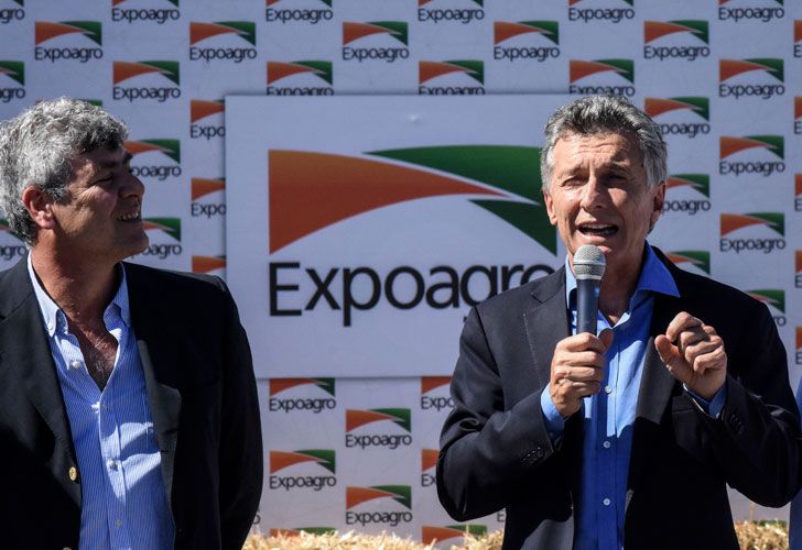 Macri en Expo Agro 2017