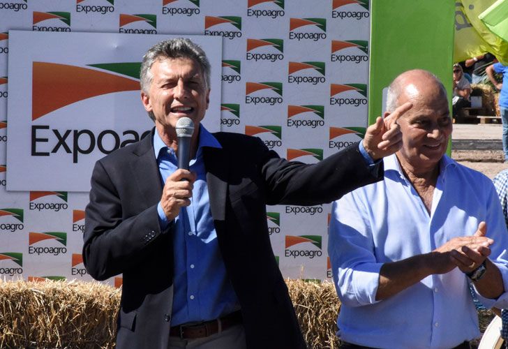 Macri en Expo Agro 2017