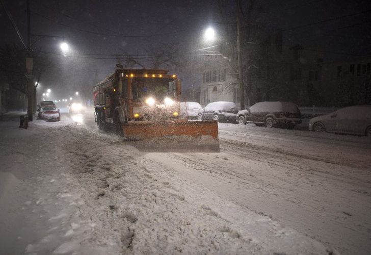 Nieve en Estados Unidos