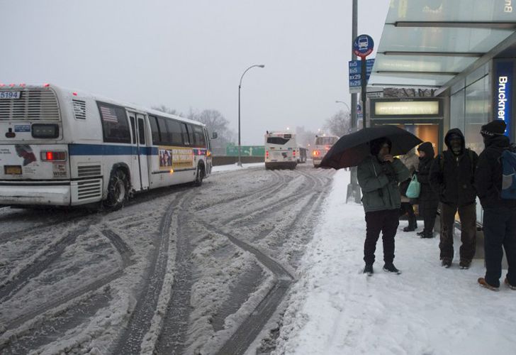 Nieve en Estados Unidos