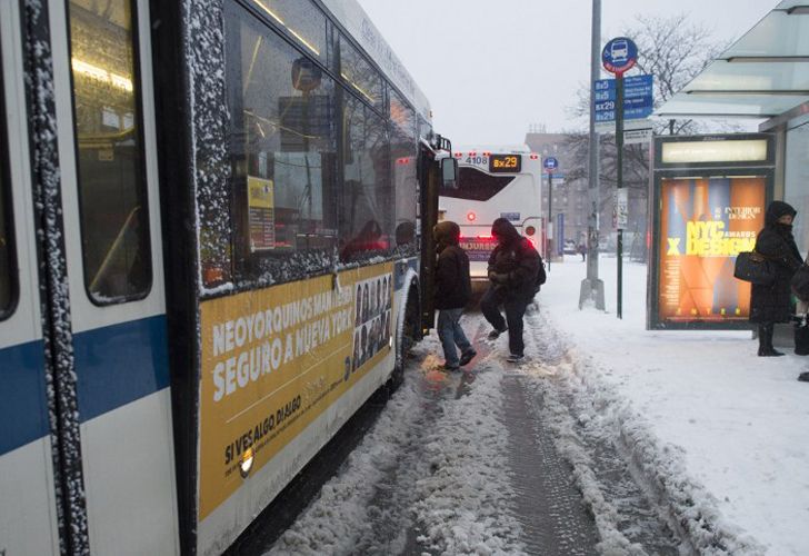 Nieve en Estados Unidos