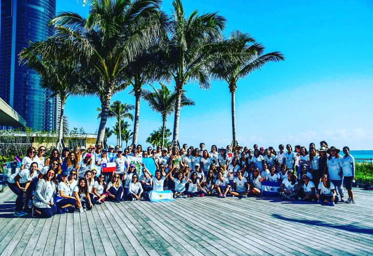 La foto de familia del grupo que participó de la jornada. 