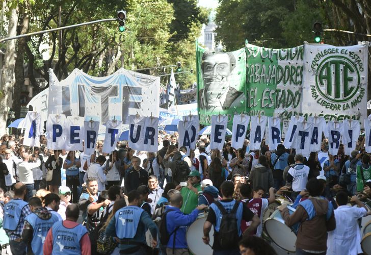 Marcha de docentes