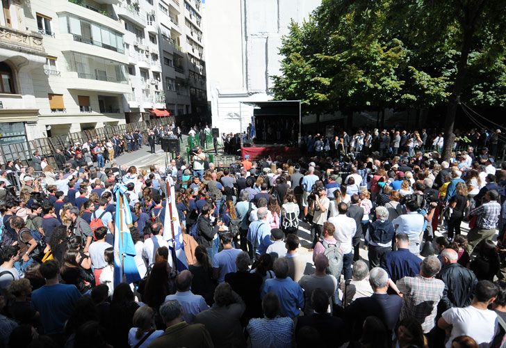 Acto aniversario del atentado a la embajada de israel