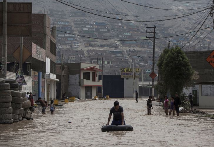 Alud en Peru