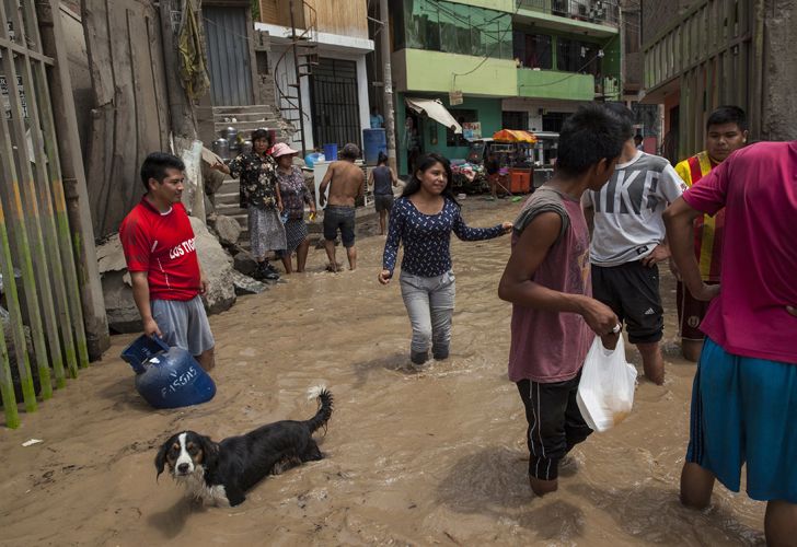 Alud en Peru