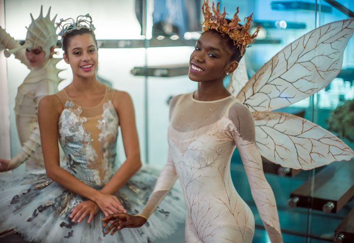 Las bailarinas del Miami City Ballet fueron las encargadas de darle un toque especial a la noche