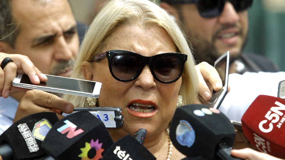 Elisa Carrió, diputada nacional, embiste contra Lorenzetti