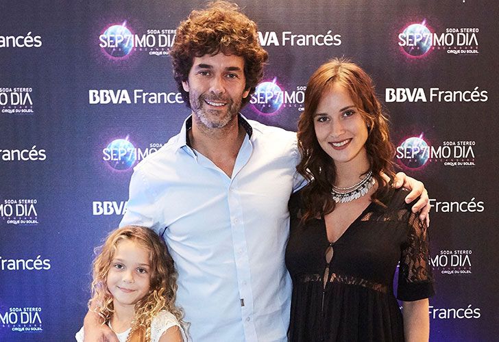 Mariano Martínez asistió al evento con su familia.