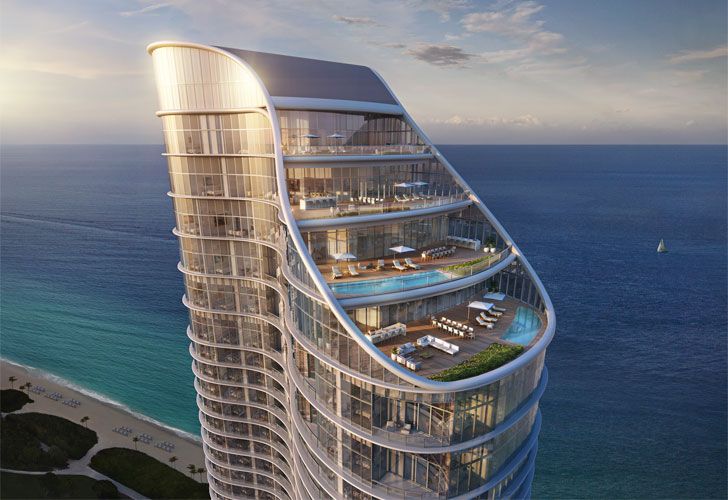 The Ritz Cartlon Sunny Isles.