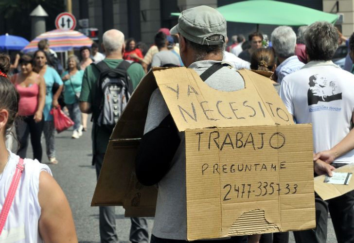 Los concurrentes al acto del día de la Memoria cargaron contra Macri y su Gobierno. 
