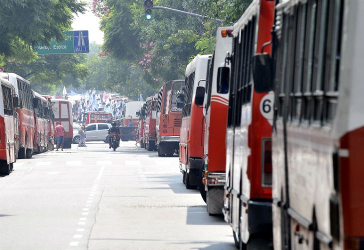 Los concurrentes al acto del día de la Memoria cargaron contra Macri y su Gobierno. 