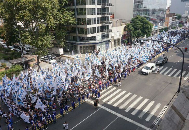 Marchas por el día el Día de la Memoria, a 41 años del golpe cívico militar.