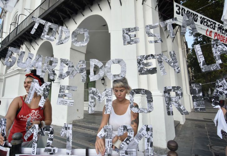 Marchas por el día el Día de la Memoria, a 41 años del golpe cívico militar.