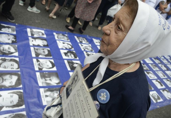 Marchas por el día el Día de la Memoria, a 41 años del golpe cívico militar.