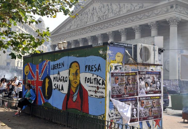 Los concurrentes al acto del día de la Memoria cargaron contra Macri y su Gobierno.