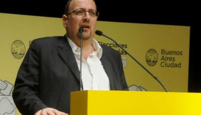 Javier Buján, interventor saliente del INADI.