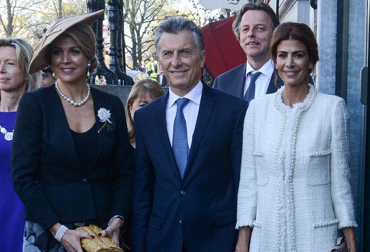 Macri visitó la casa de Ana Frank