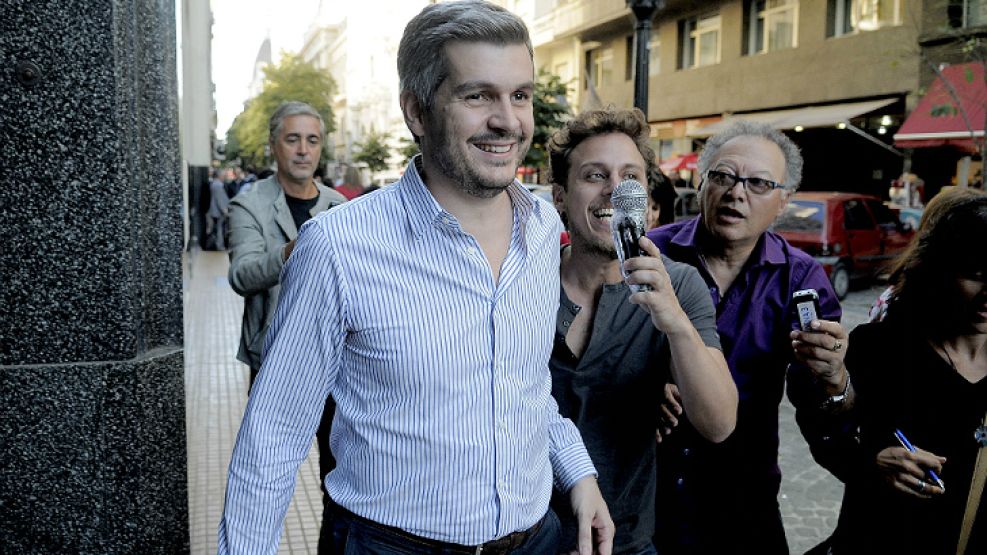 Marcos Peña, jefe de Gabinete, negó participación del Gobierno en la marcha en apoyo a Macri.