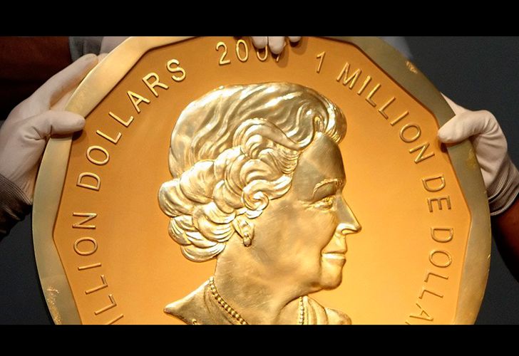 Roban moneda de oro en museo de Berlín