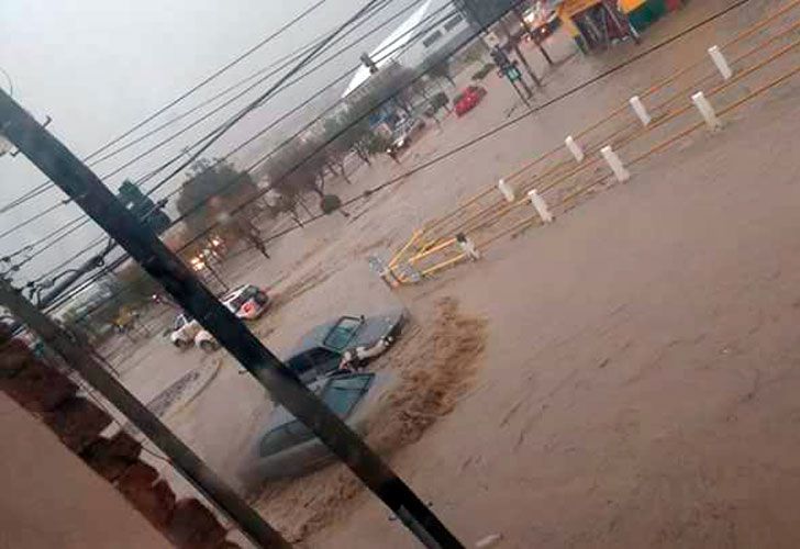 Inundación en Comodoro Rivadavia