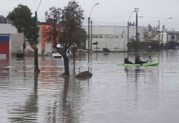 Temporal en Chubut