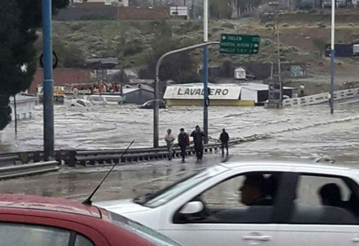 Temporal en Chubut