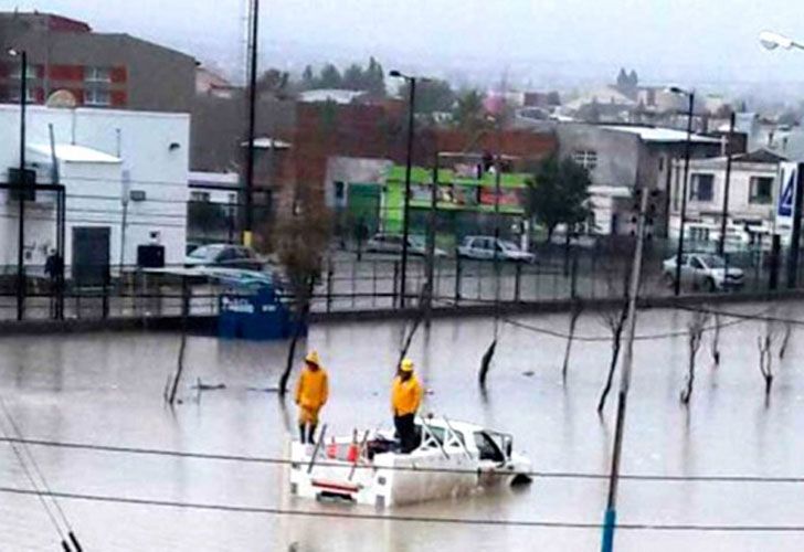 Temporal en Chubut