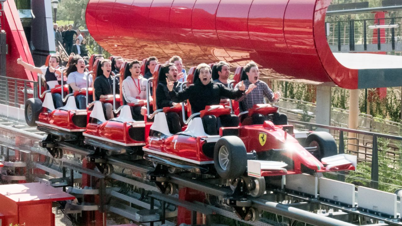 Ferrari land аттракционы