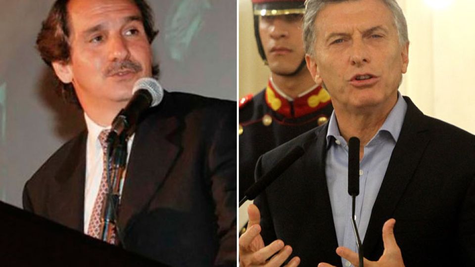 Nicolás Caputo y Mauricio Macri