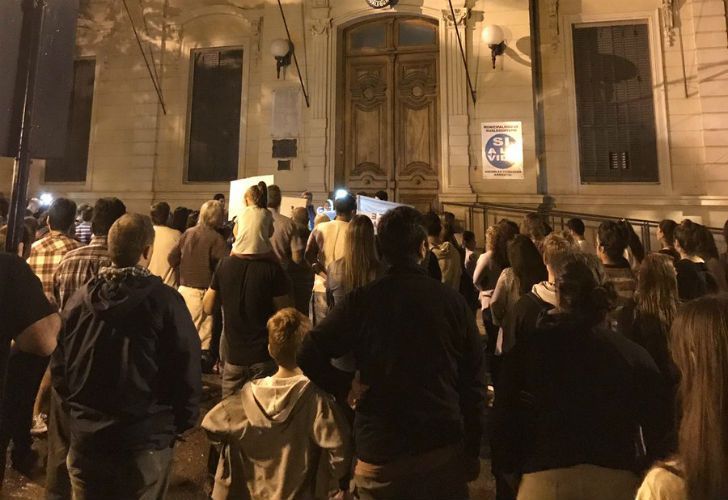 Marcha en pedido de justicia por Micaela García. 