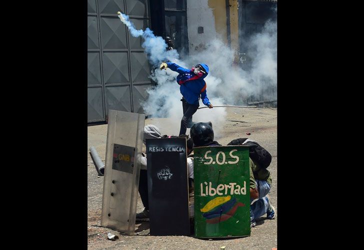 Protesta en Venezuela